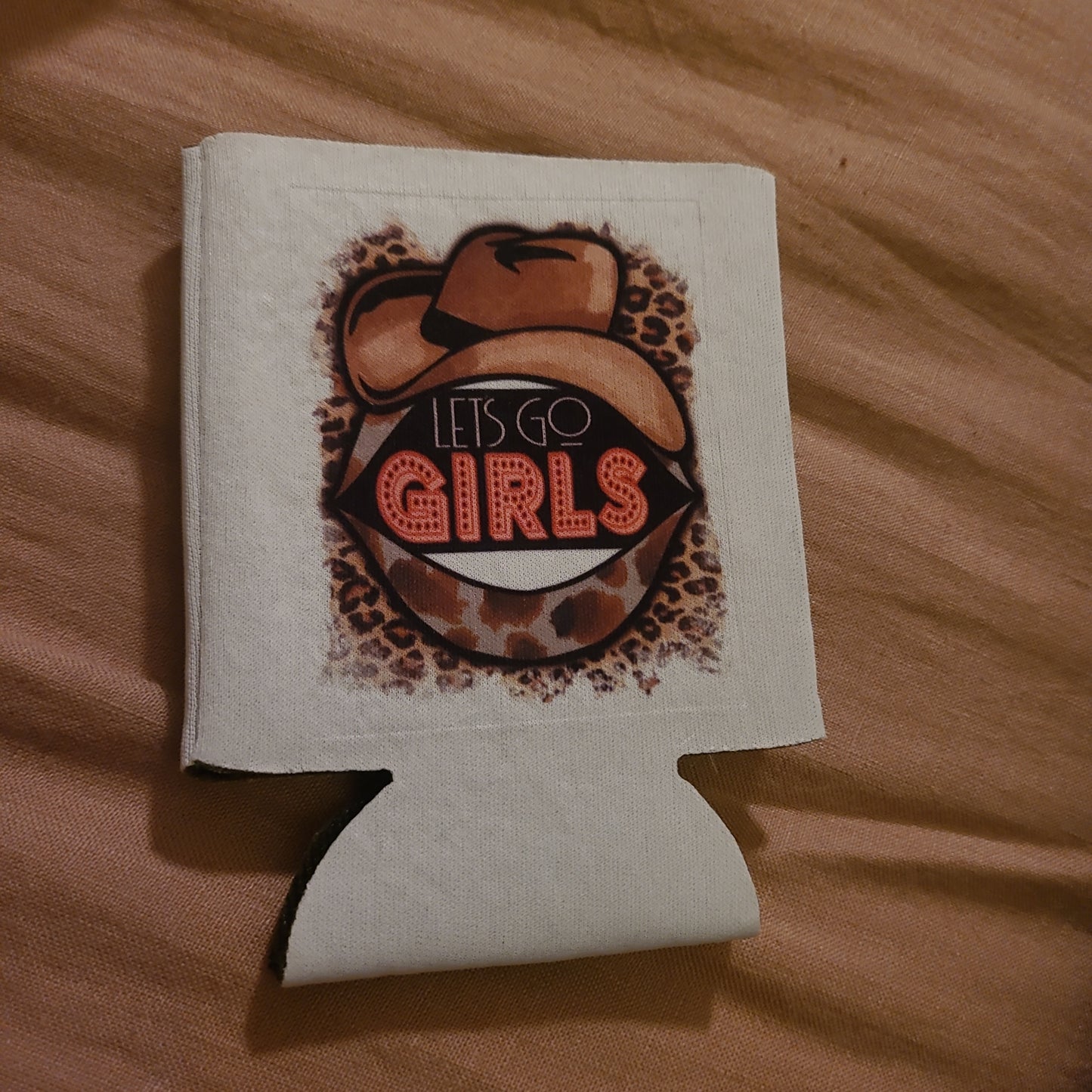 Let's Go Girls koozie