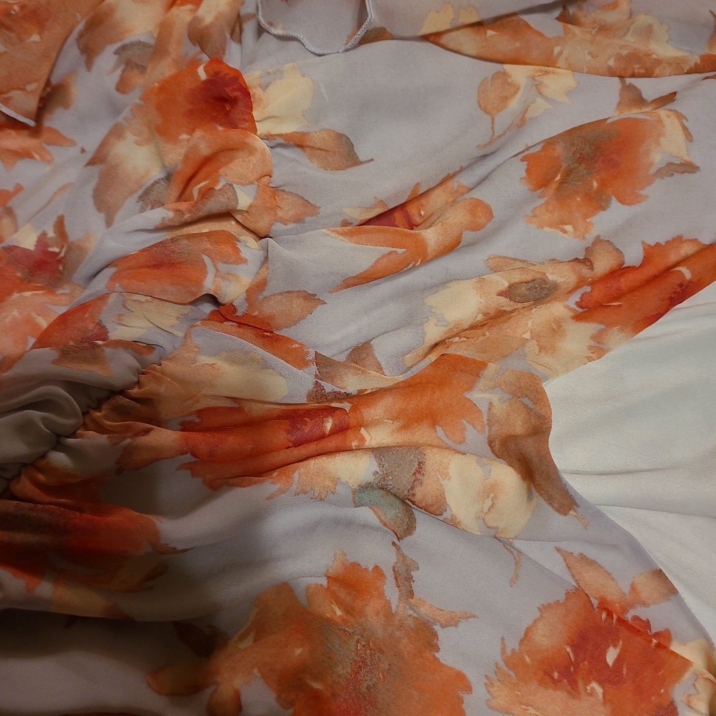 Lavender Floral Haptics Dress