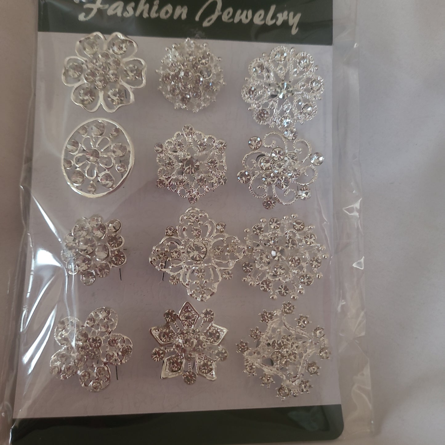 Small Rhinestone Broach