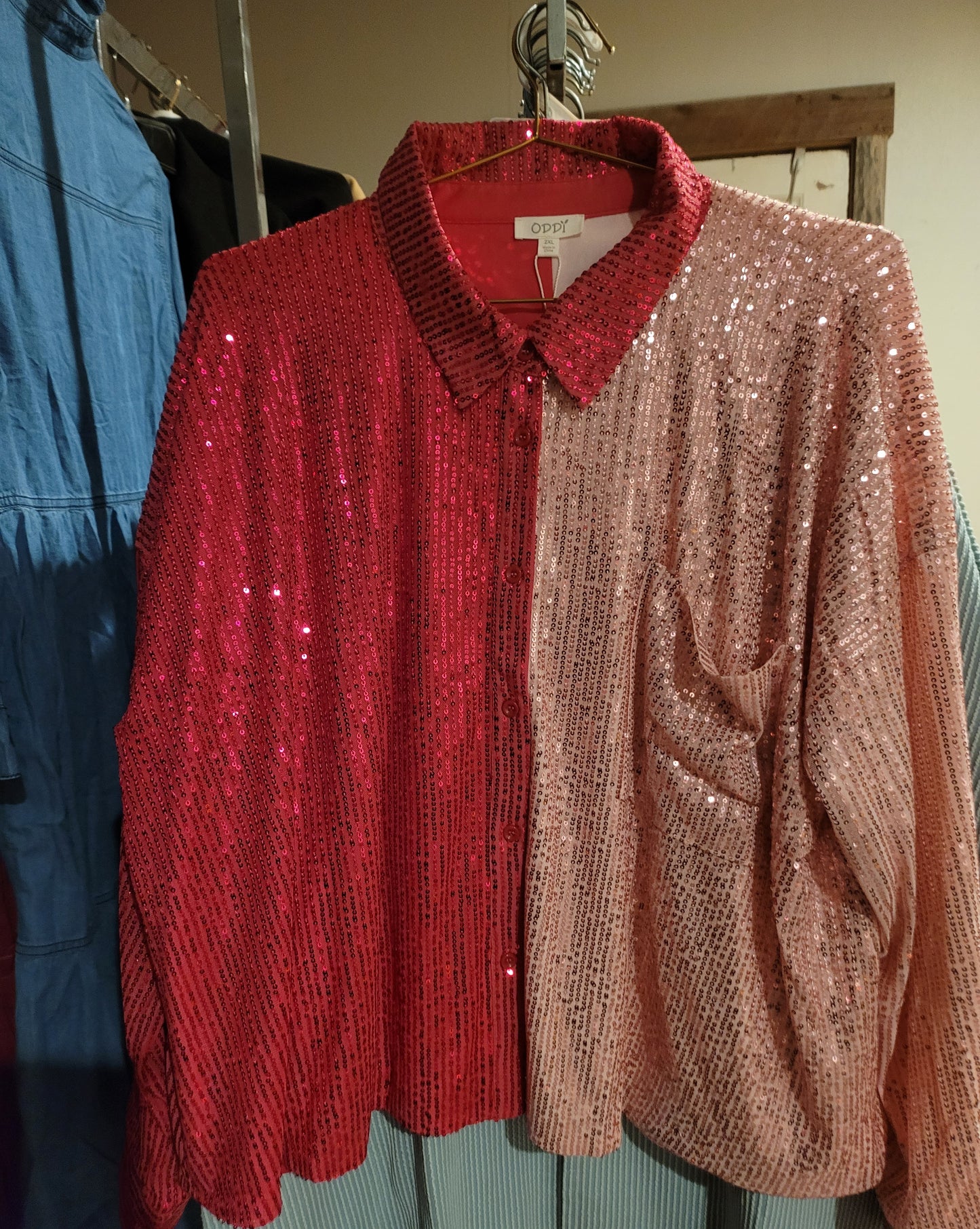 Oddi Sequence Top Double The Pink!