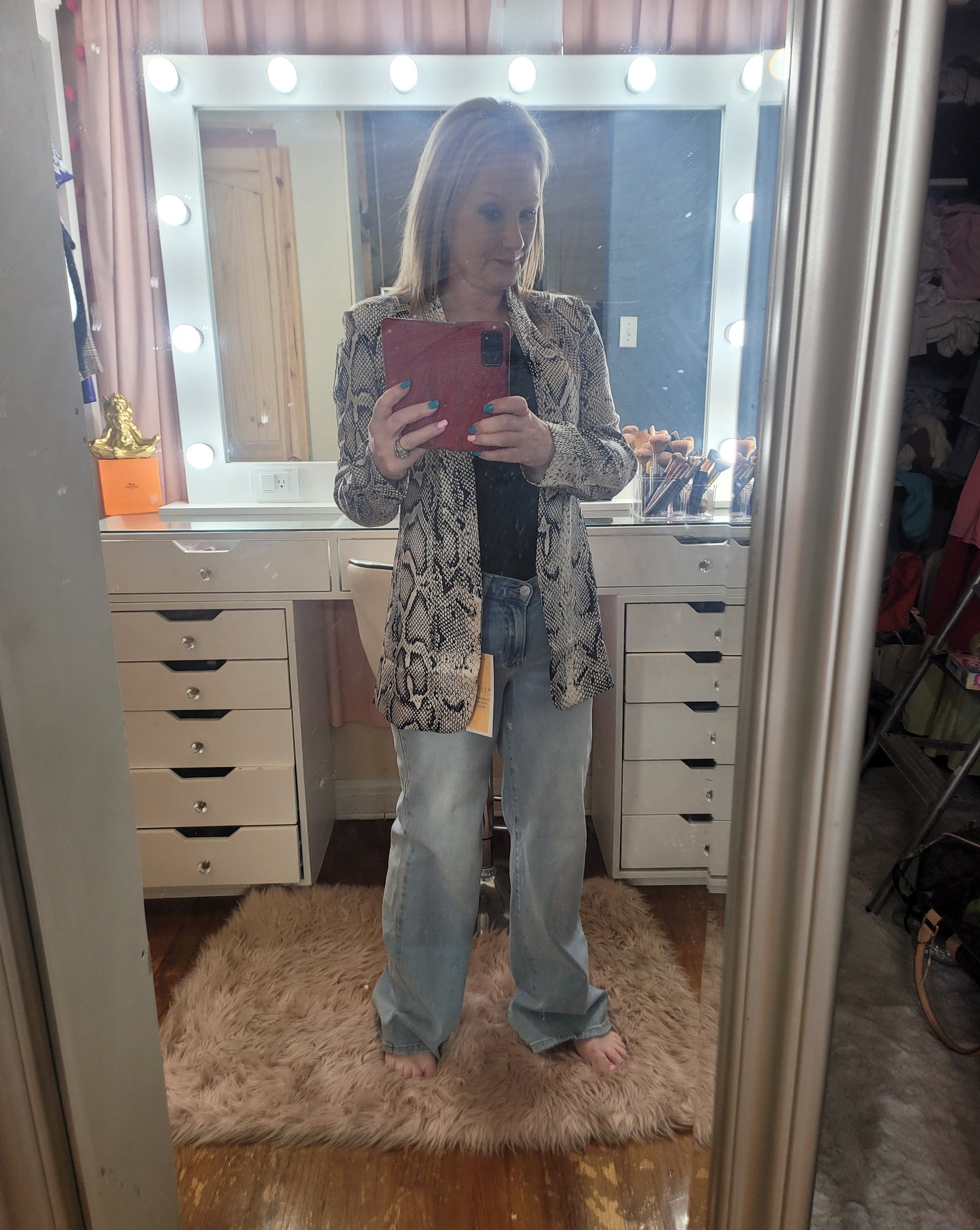 Snake and Sleek Blazer
