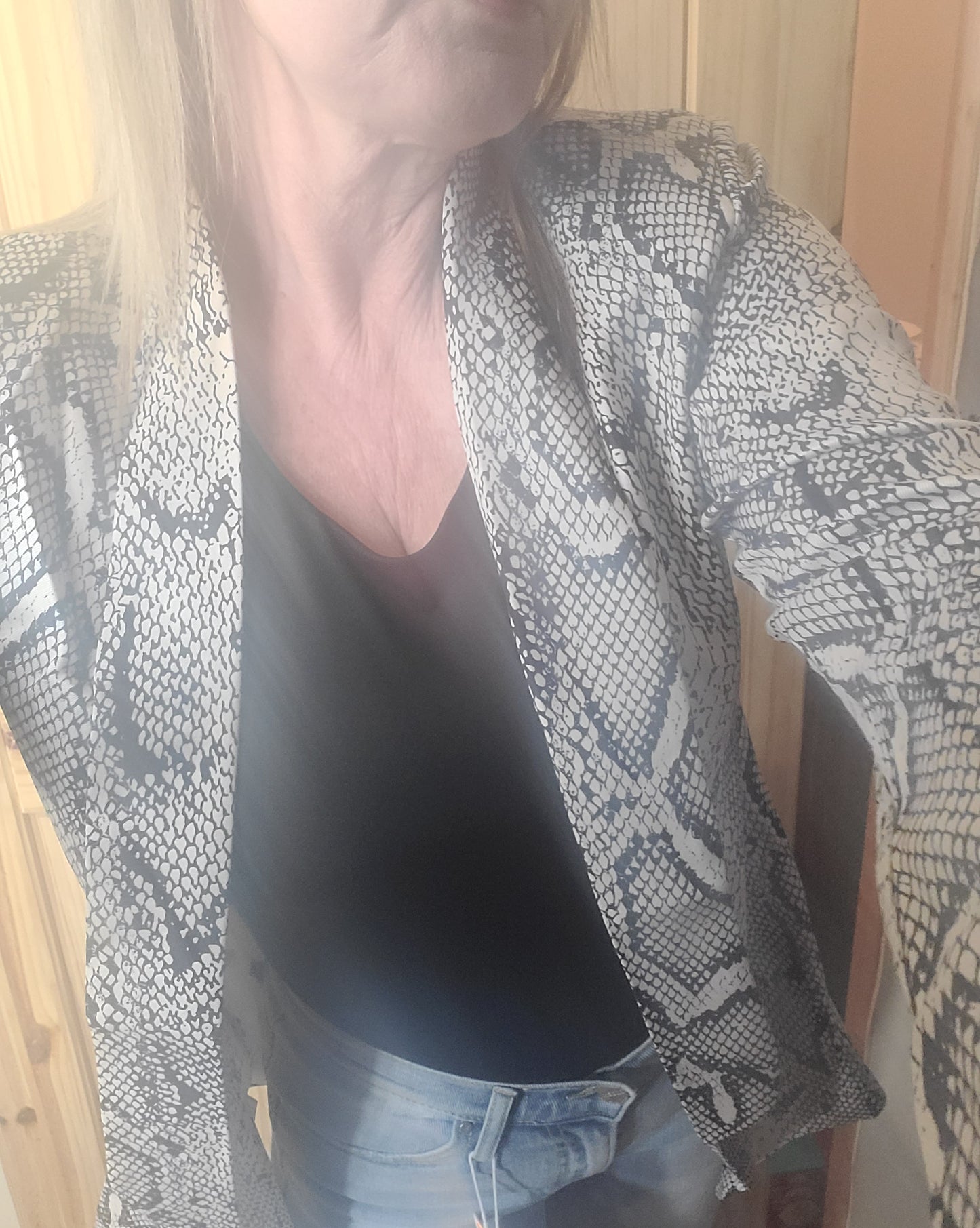 Snake and Sleek Blazer
