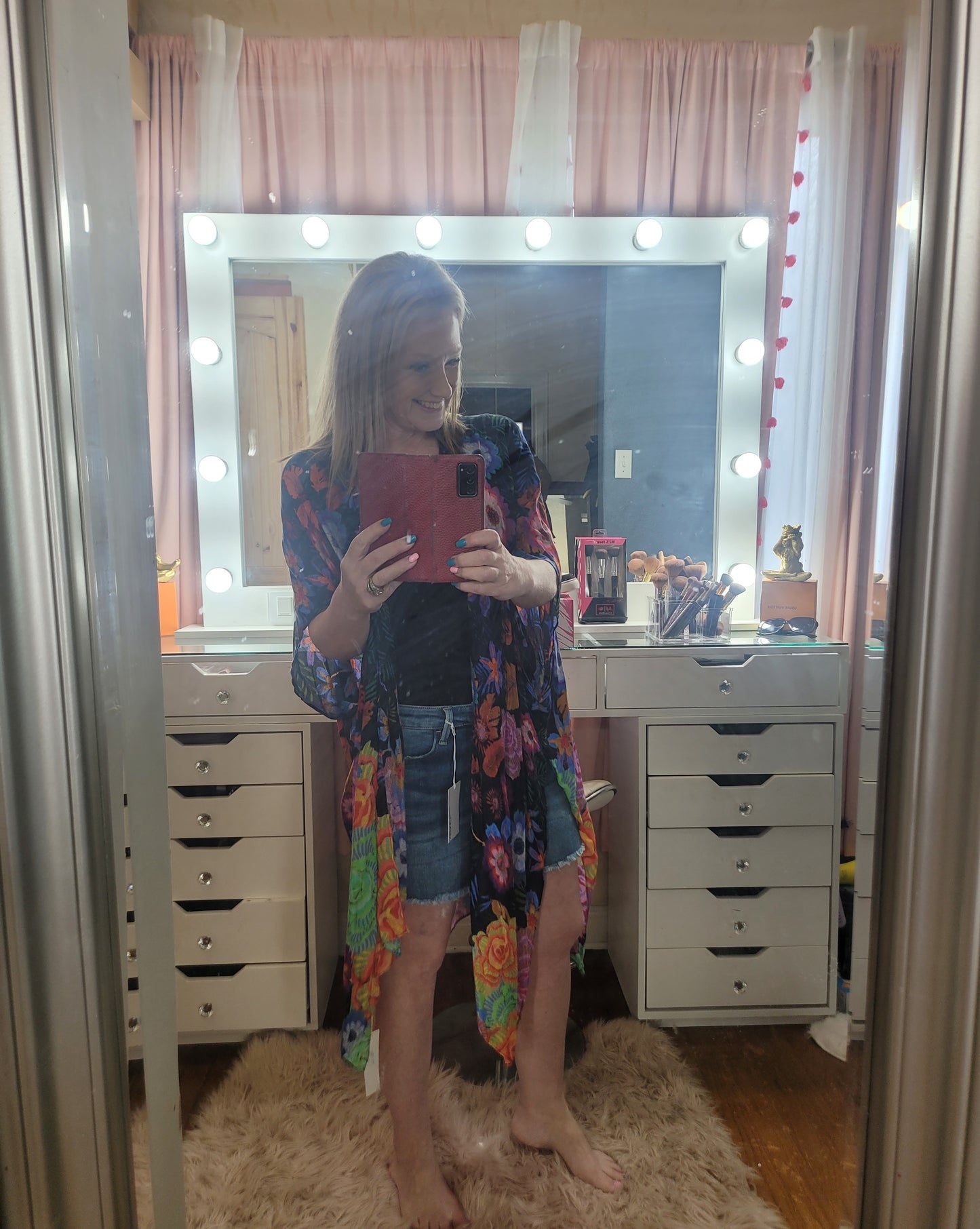 Vineyard Flower Kimono