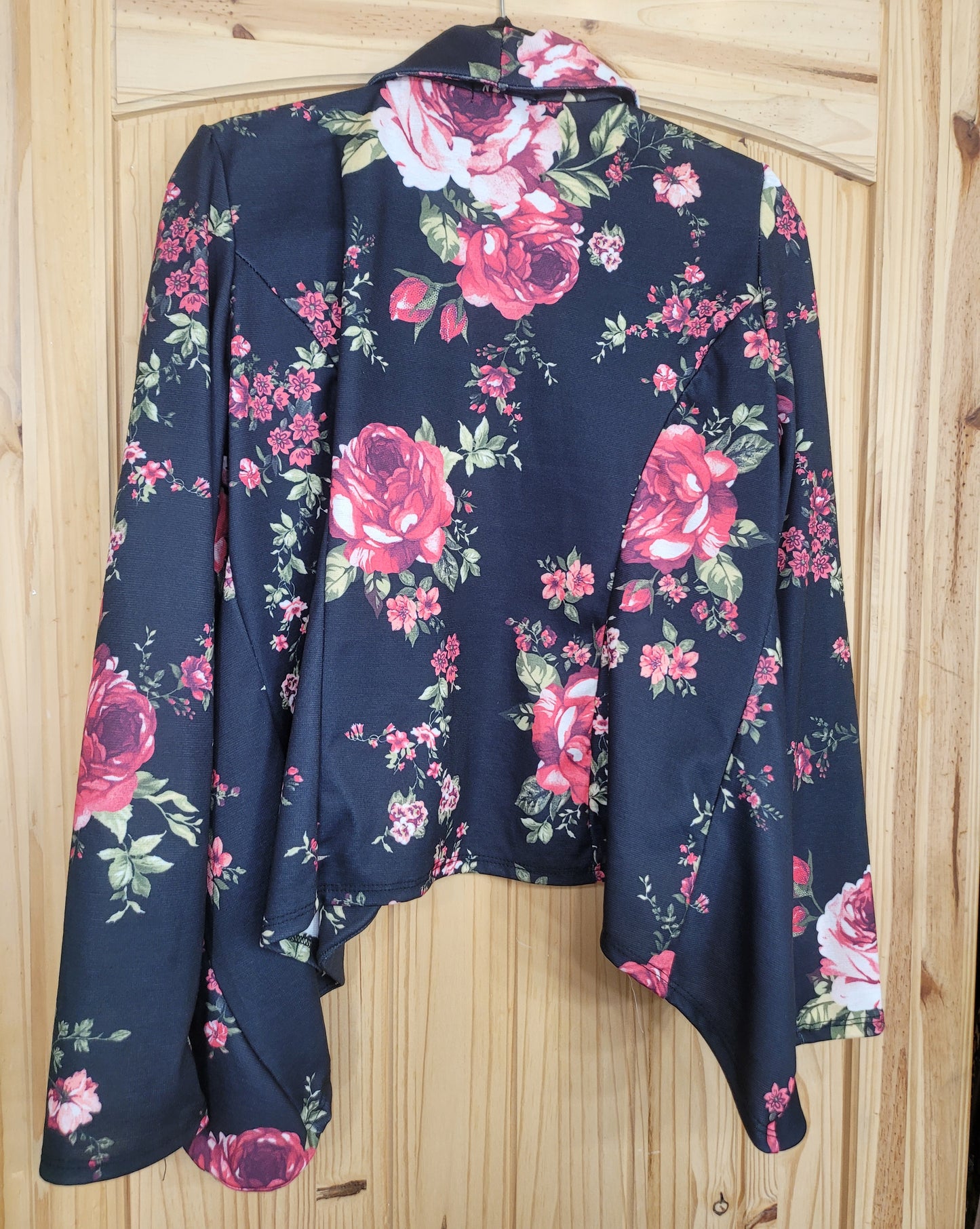 Roses are Pink Floral Blazer