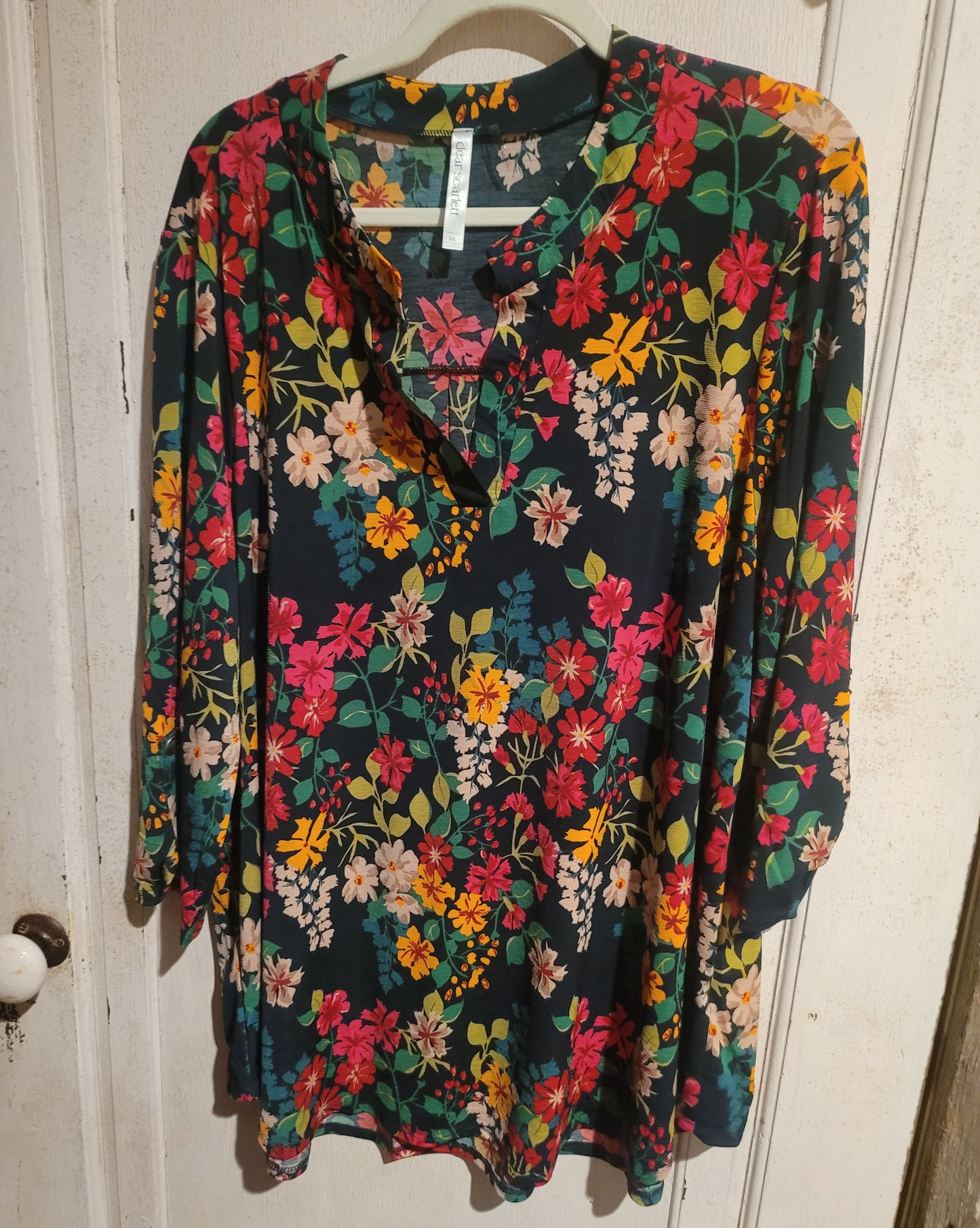 Floral Long Blouse