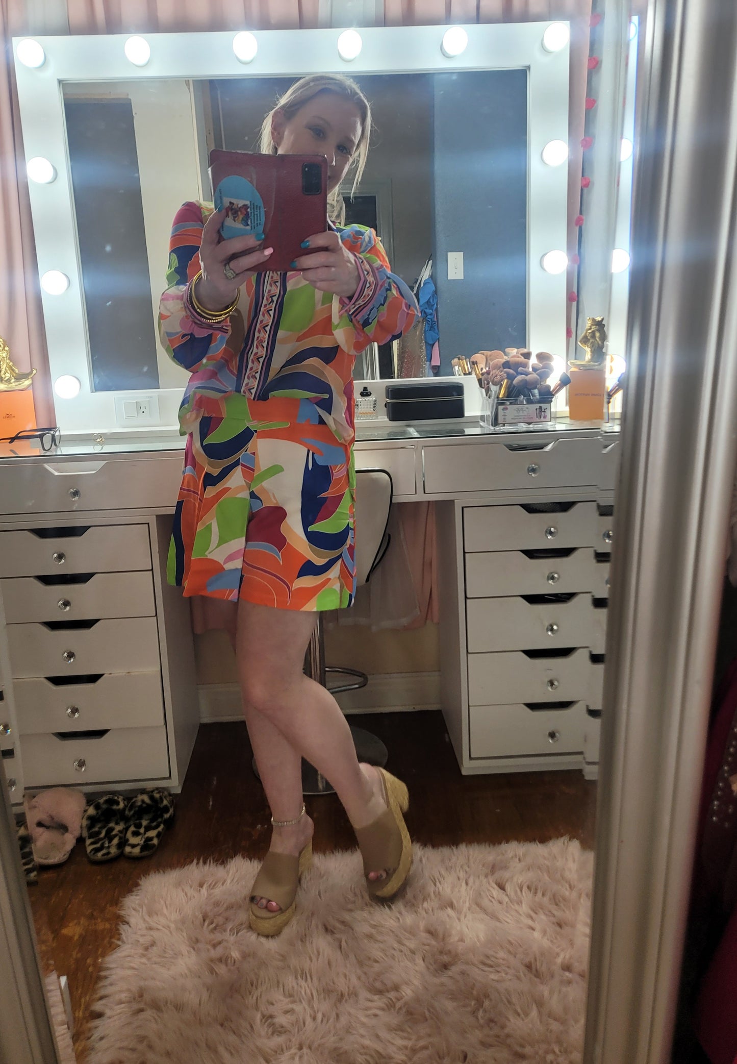 Paradise High End Shorts and Top Set