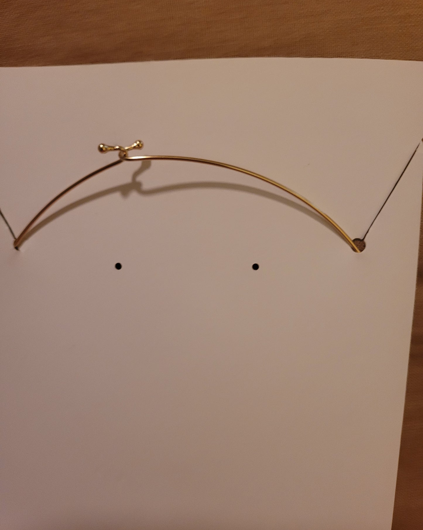 Gold Plated Wire Choker