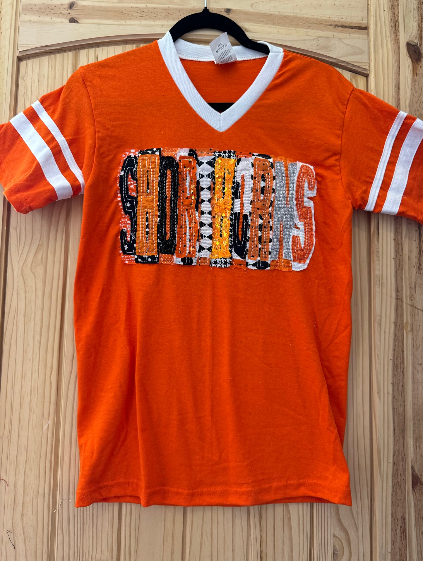 Shorthorn Pride Varsity Style T shirt