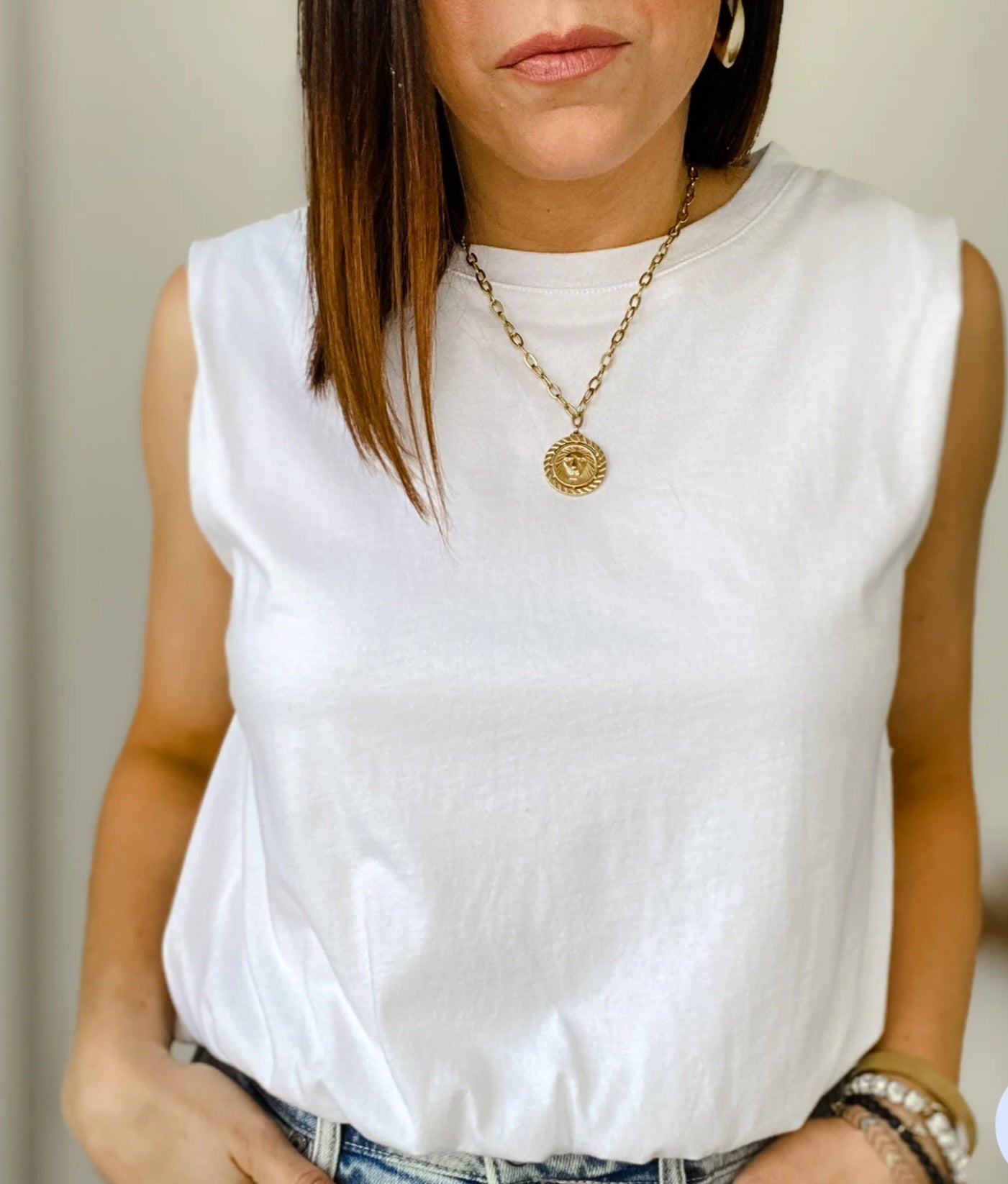 White Bubble Tshirt