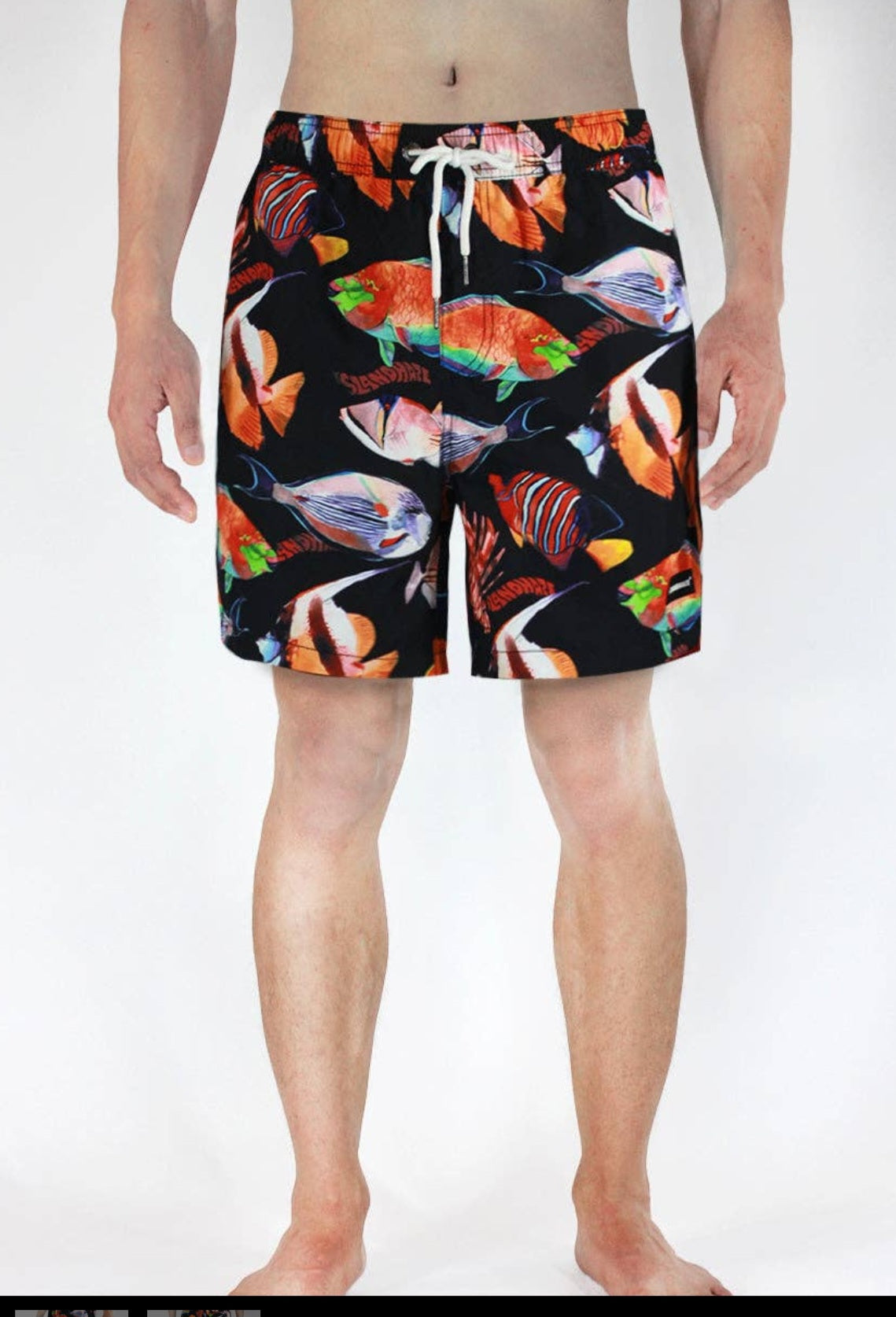 Men's Swim Trunk Under The sea