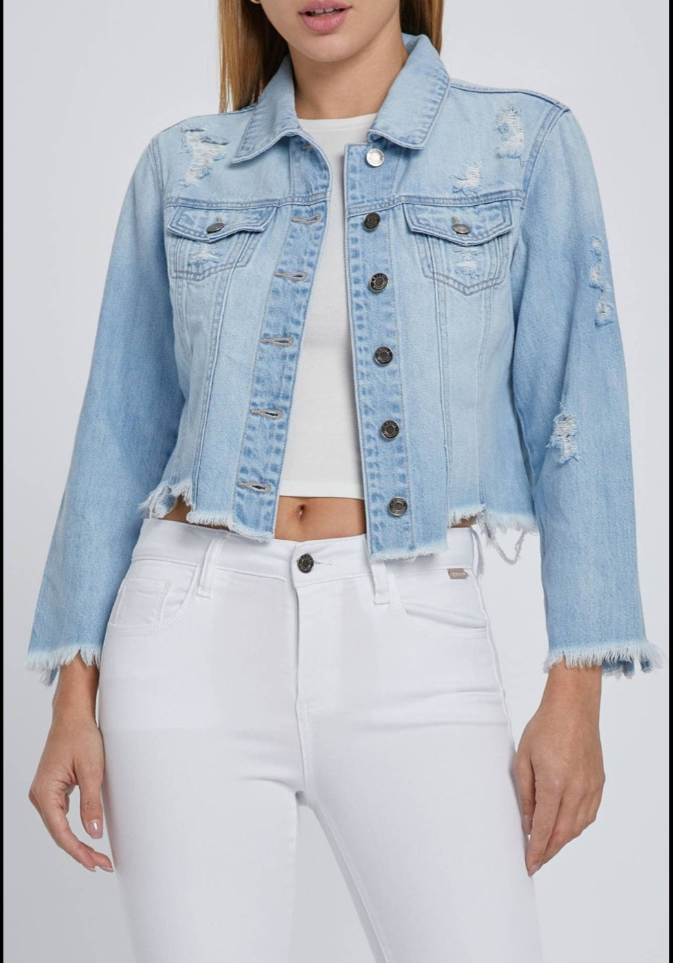 The Fray Light Blue Jean Jacket