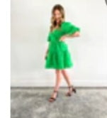 Emerald Green Mini Dress