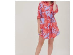 Belted Shirt Dress