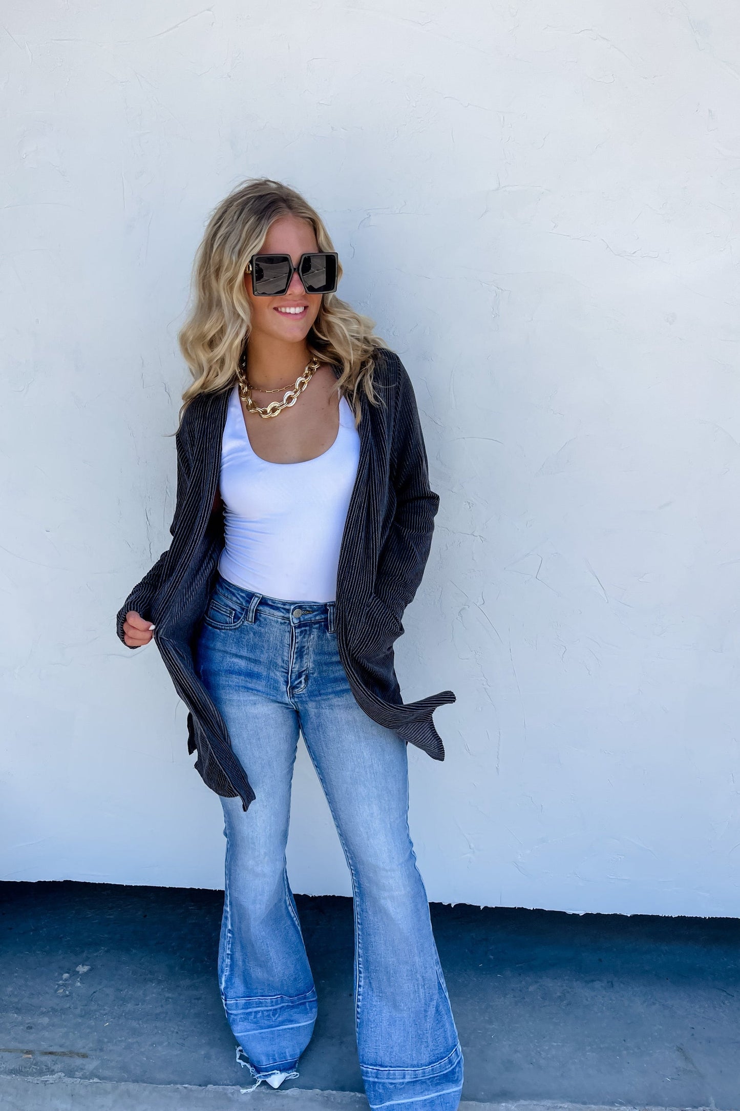 Vintage Black Cardigan
