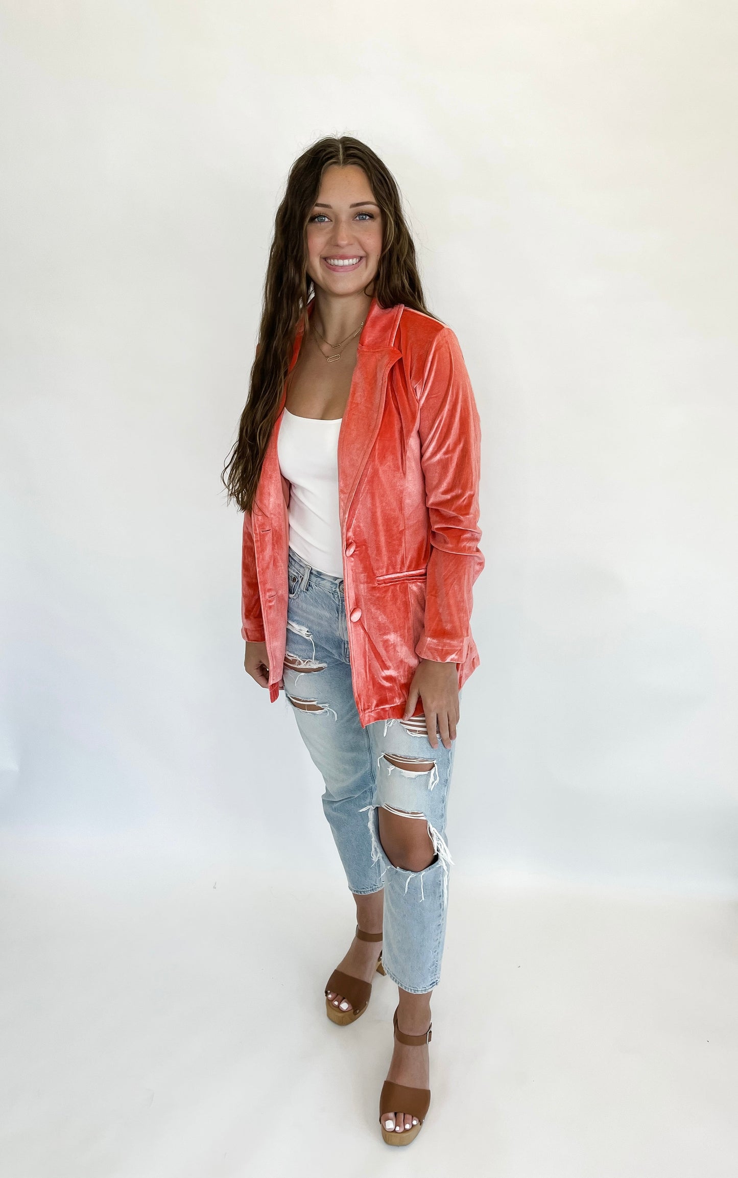 Velvet Blazer
