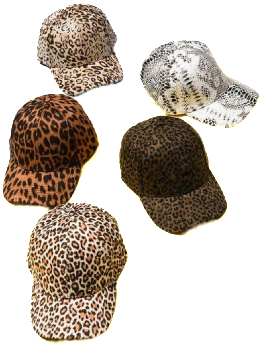 Animal Print Cap