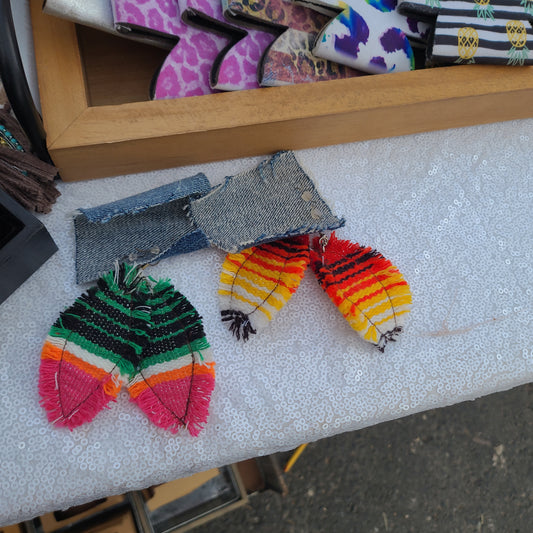 Serape or rope earring
