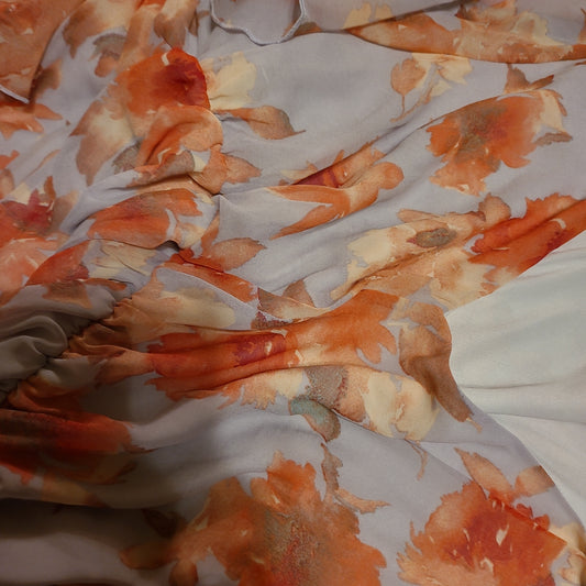Lavender Floral Haptics Dress
