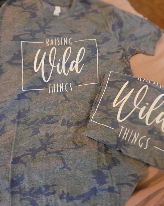 Camo Raising Wild Things