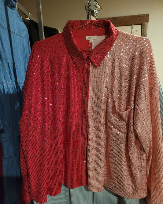 Oddi Sequence Top Double The Pink!