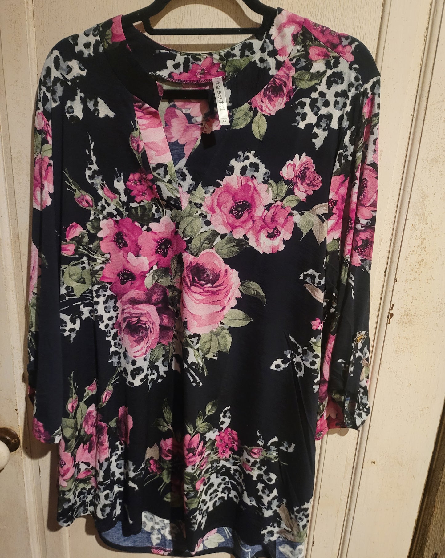 Floral Long Blouse
