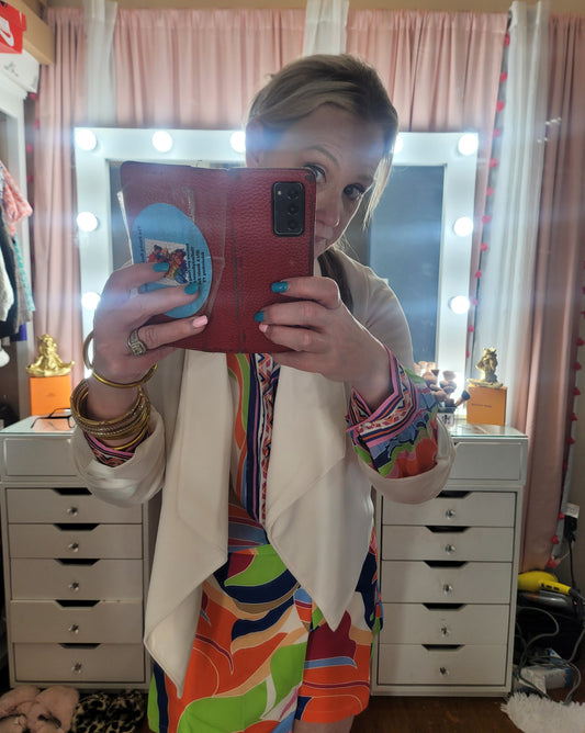 Ivory Light Weigh Blazer