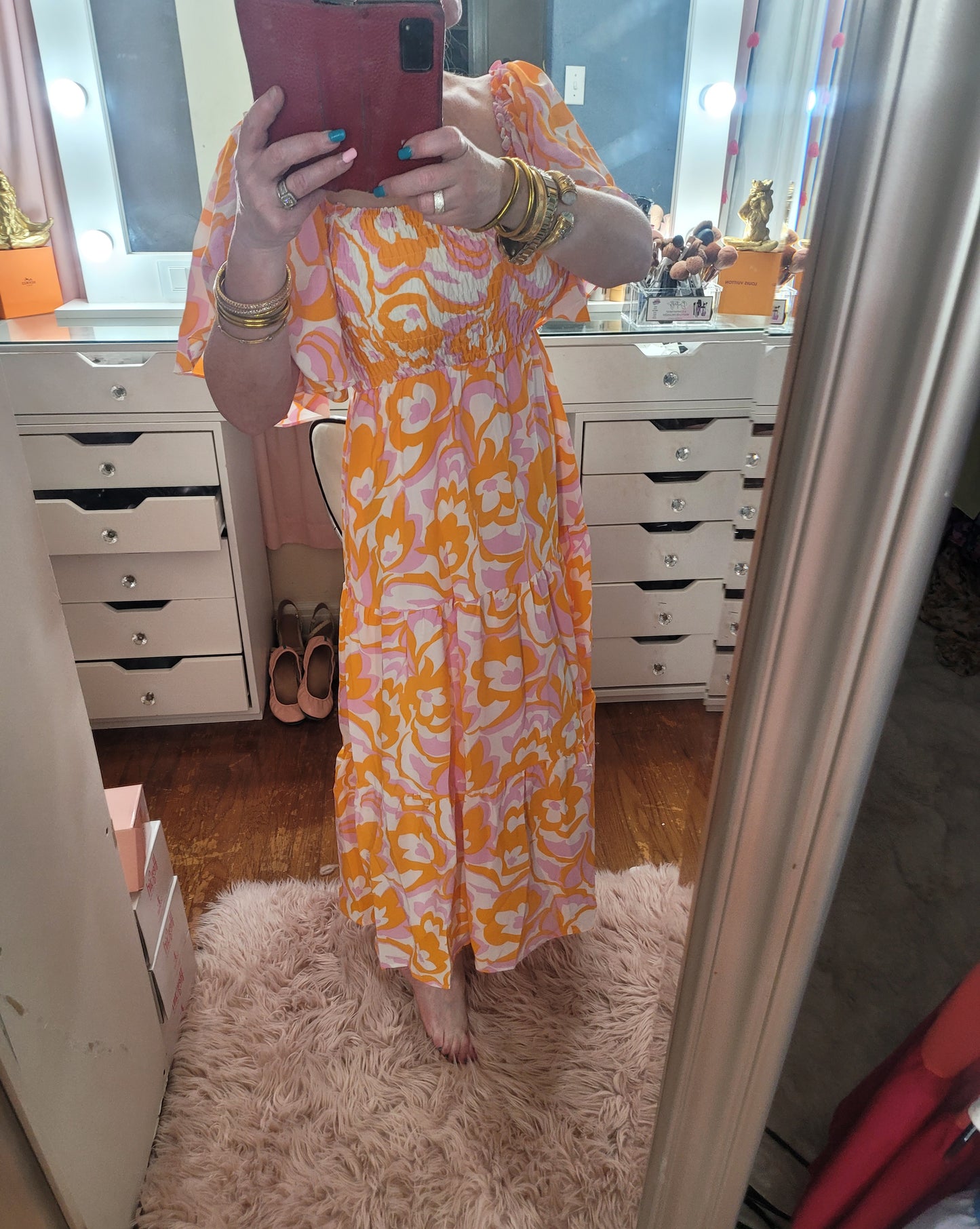 Floral All Day Smocked Dress