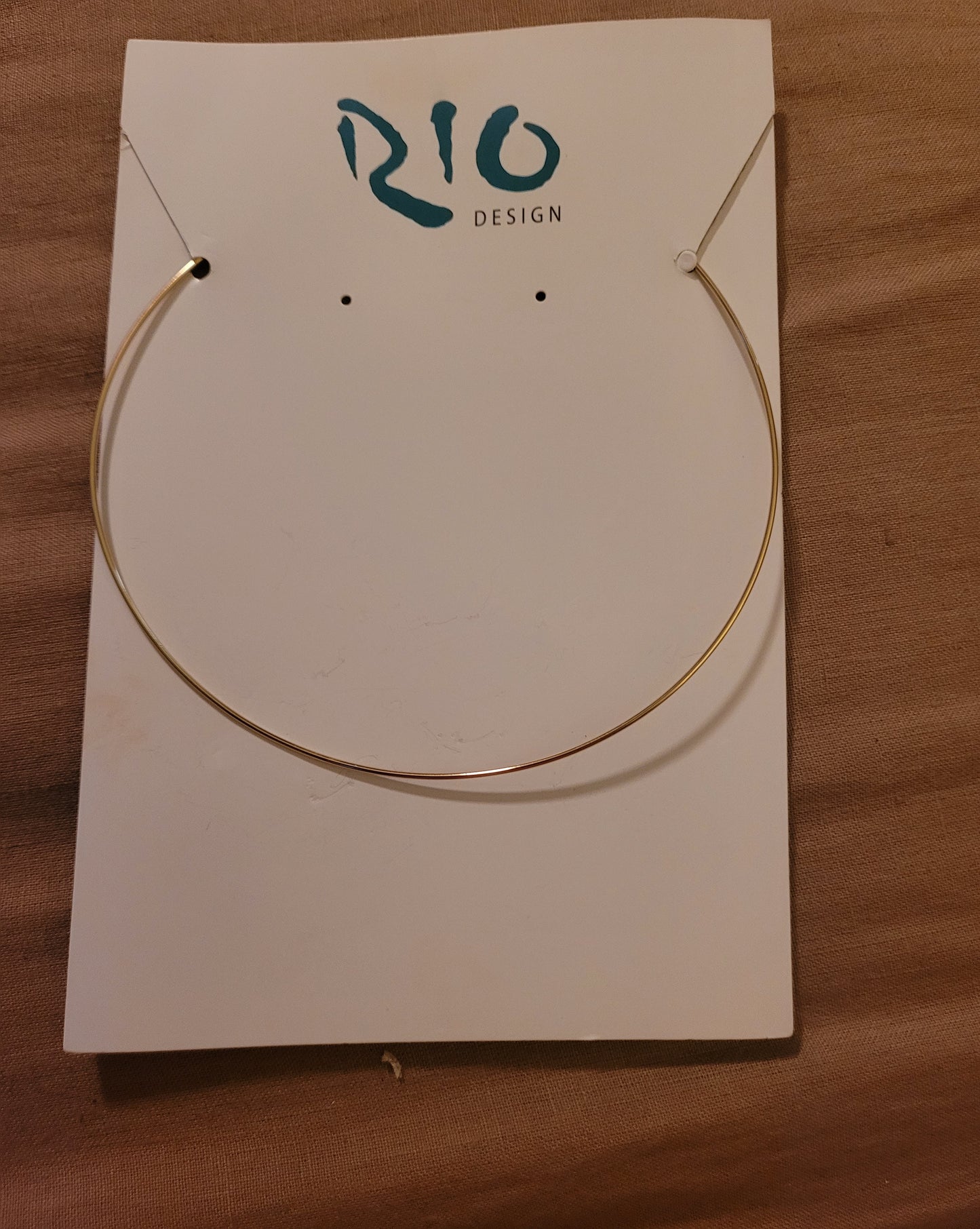 Gold Plated Wire Choker