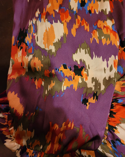 Purple Monet Style Dress
