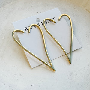 Heart earrings