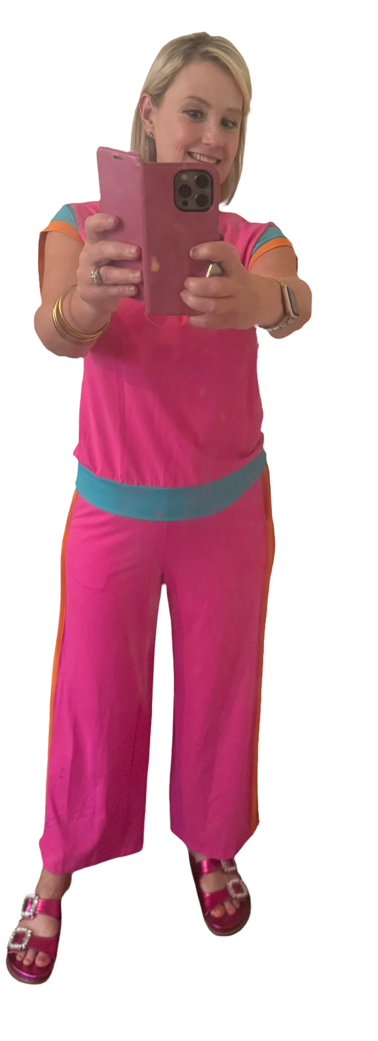 Bright in Fuscia Set