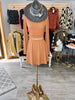 Light Brown 2 Piece Skirt Set