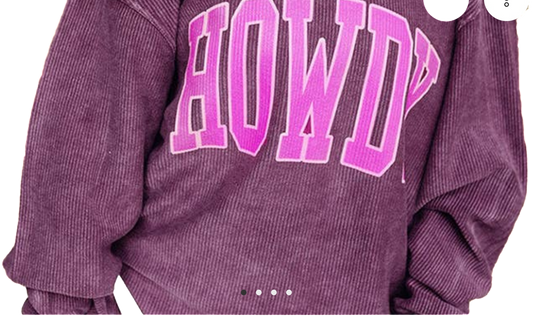 Howdy corded top