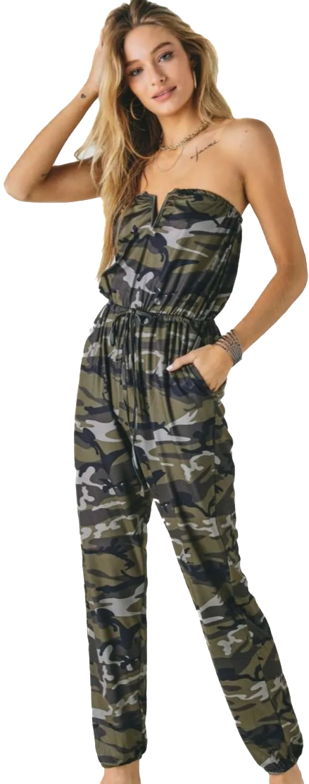 Camo Jump Suit