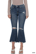 Cropped Flare Jeans