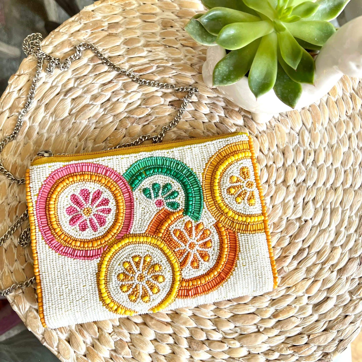 Citrus Clutch Bag