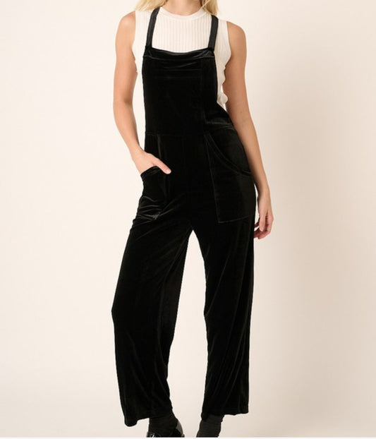 Back in Black Velvet Jumper