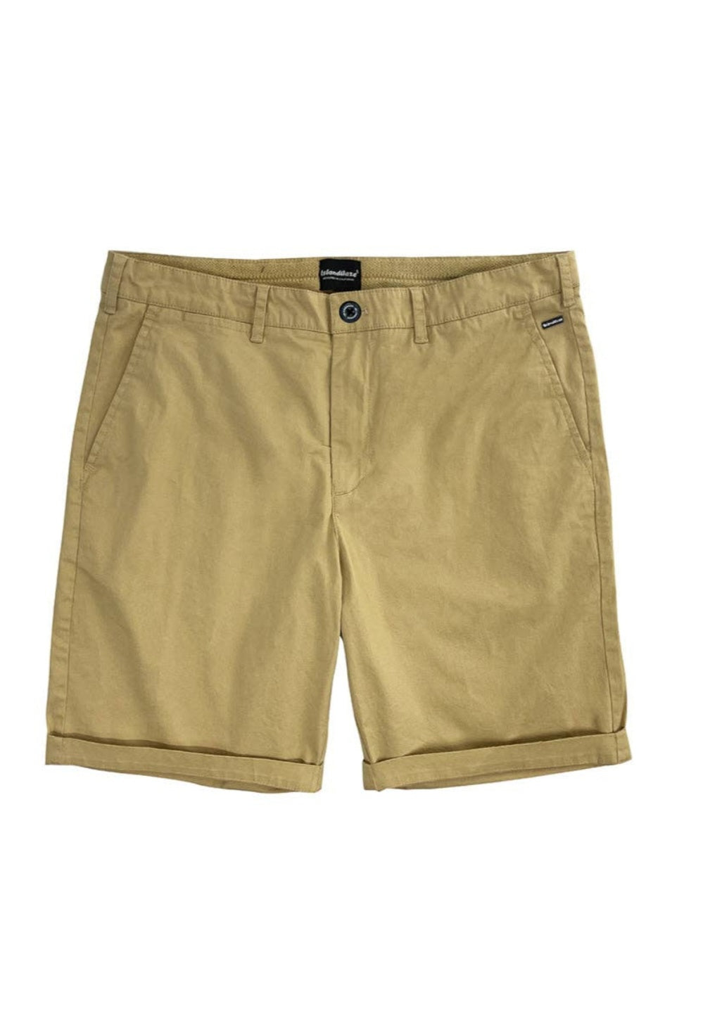 Mens Khaki/Ice Blue Shorts