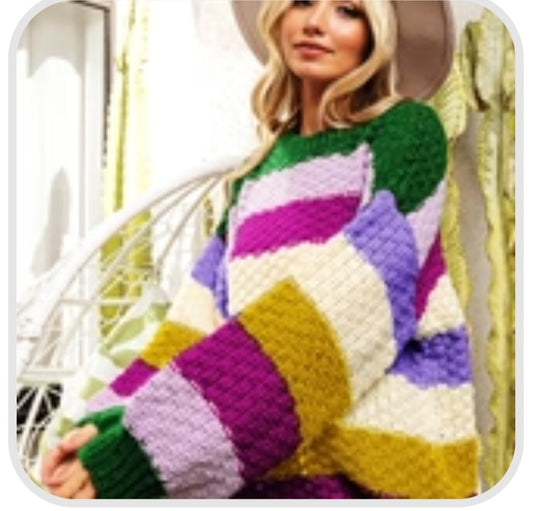 Power in Stripes Sweater