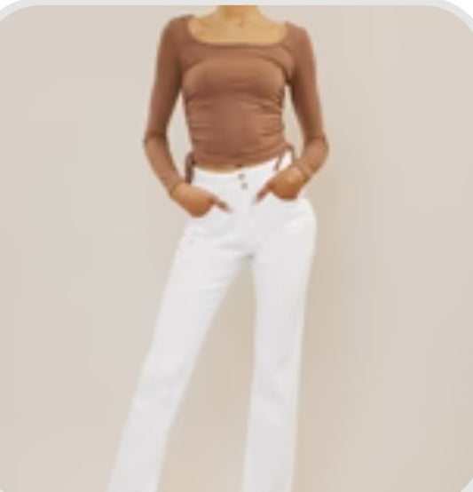 Kancan White Denim Jeans