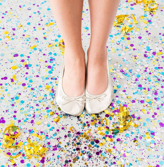 Satin Party Slippers