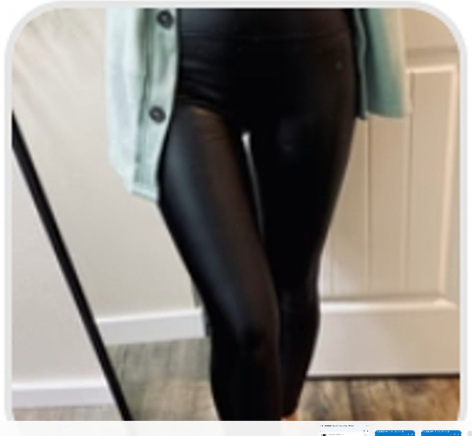 Faux Leather Leggings