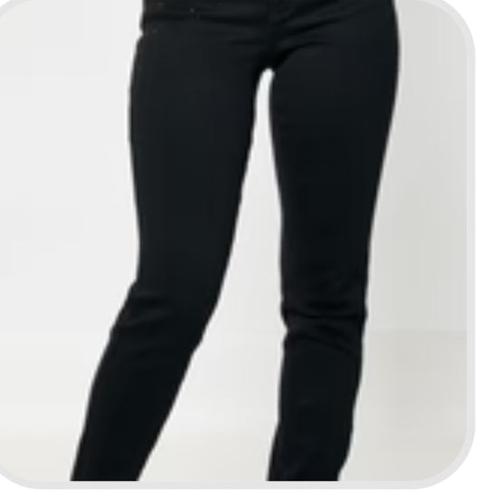 Judy Blue Black High Waister Rhinestone Embelleshed Jeans