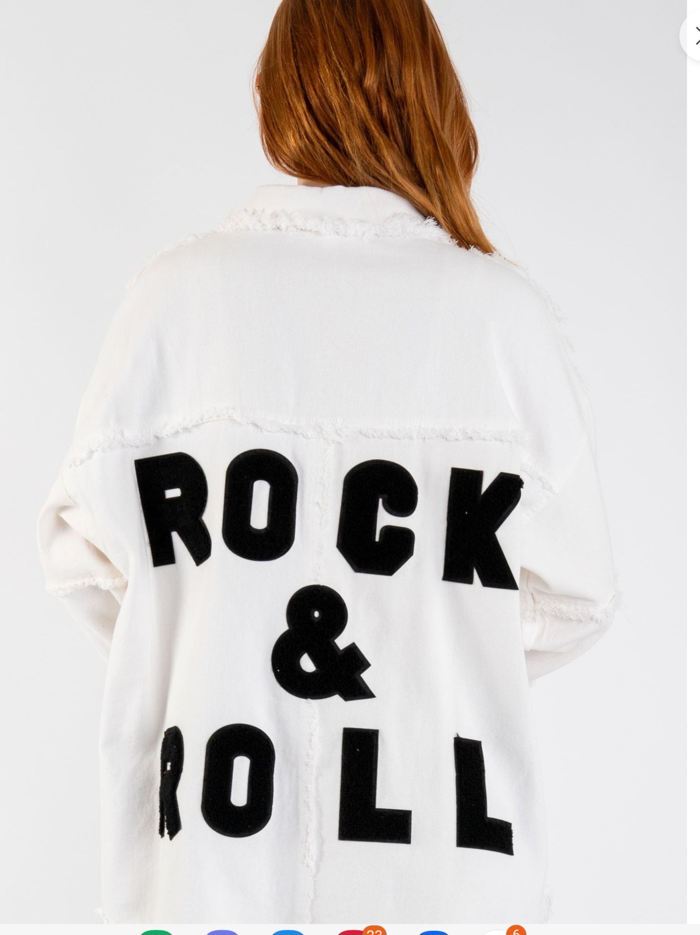 Denim Rock and Roll Jacket