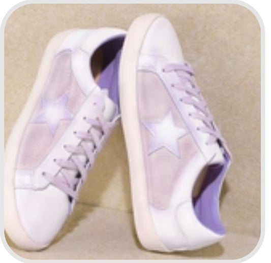 Lavendar You THE Star Sneaker