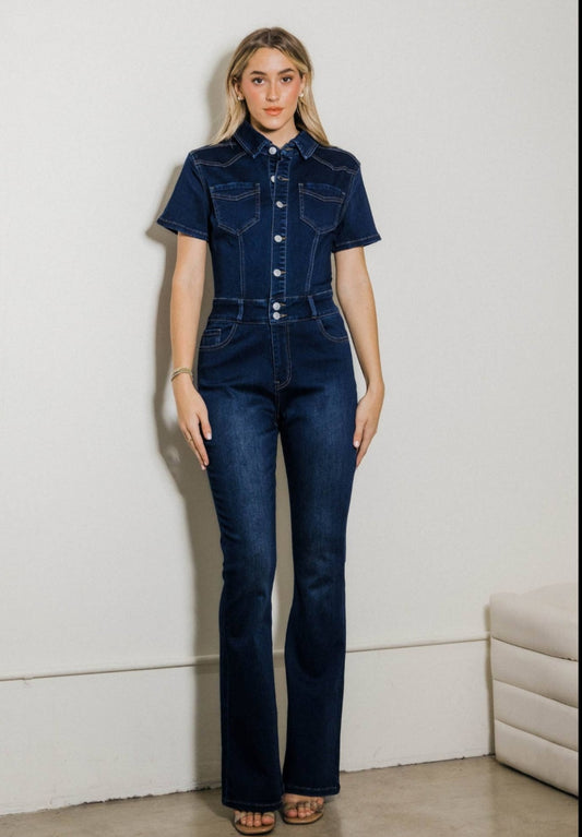 Denim Jumpsuit