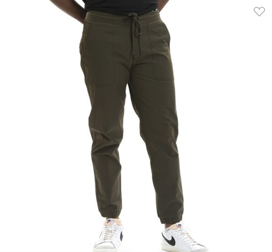 Mens All Over Stretch Pants Olive