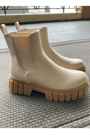 Copy of Beige Bougee Boots